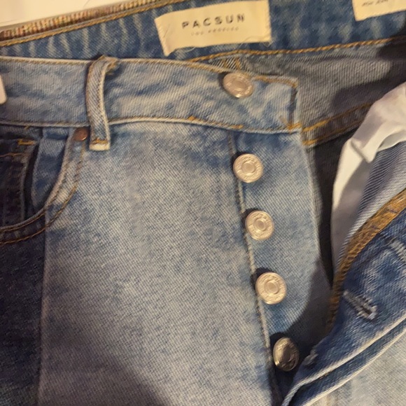 PacSun Two Toned Mom Jeans - Picture 4 of 4